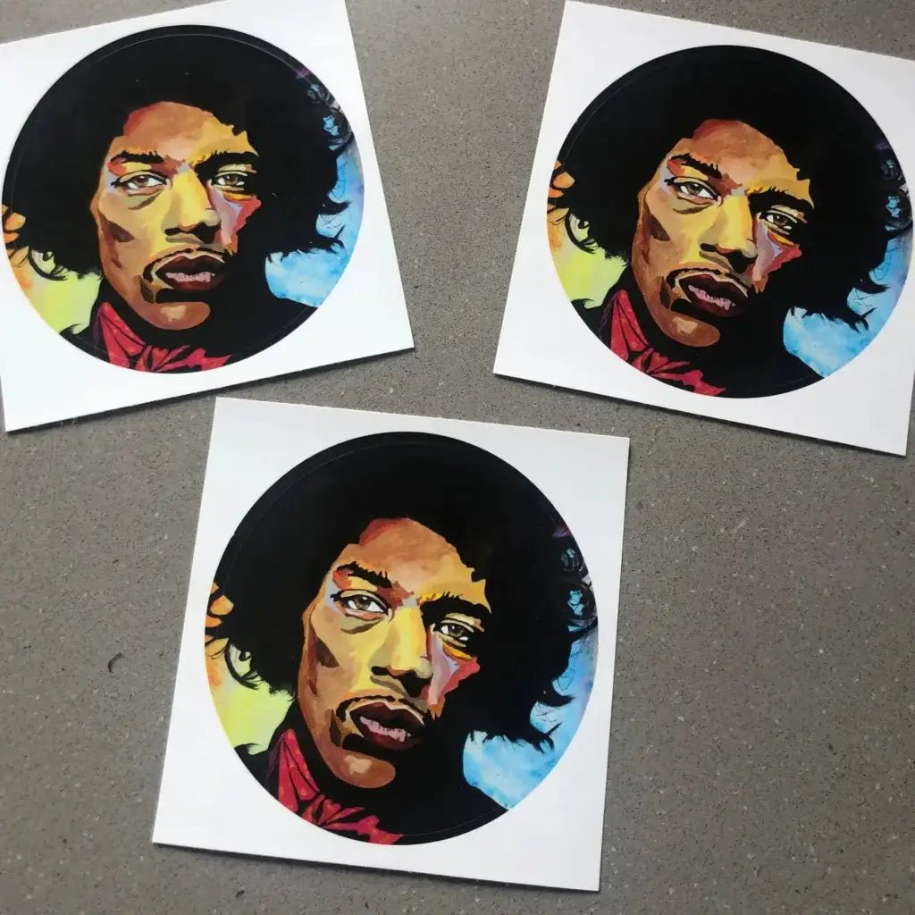 Jimi Hendrix Sticker