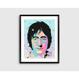 John Lennon Fine Art Print | 11 x 14 - 11 x 14’’ Print