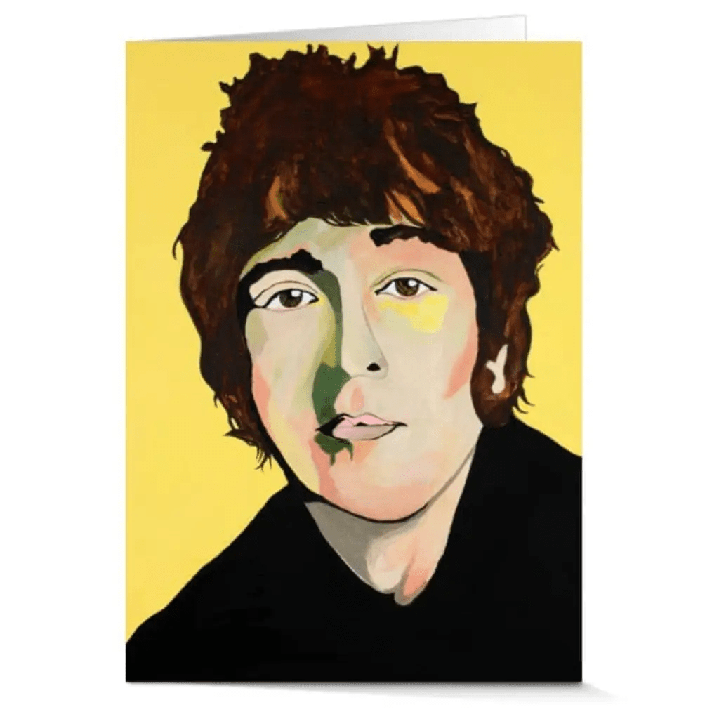John Lennon Greeting Card | The Beatles