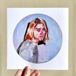 Kurt- 8x8 Art Print - by Tyler Darling