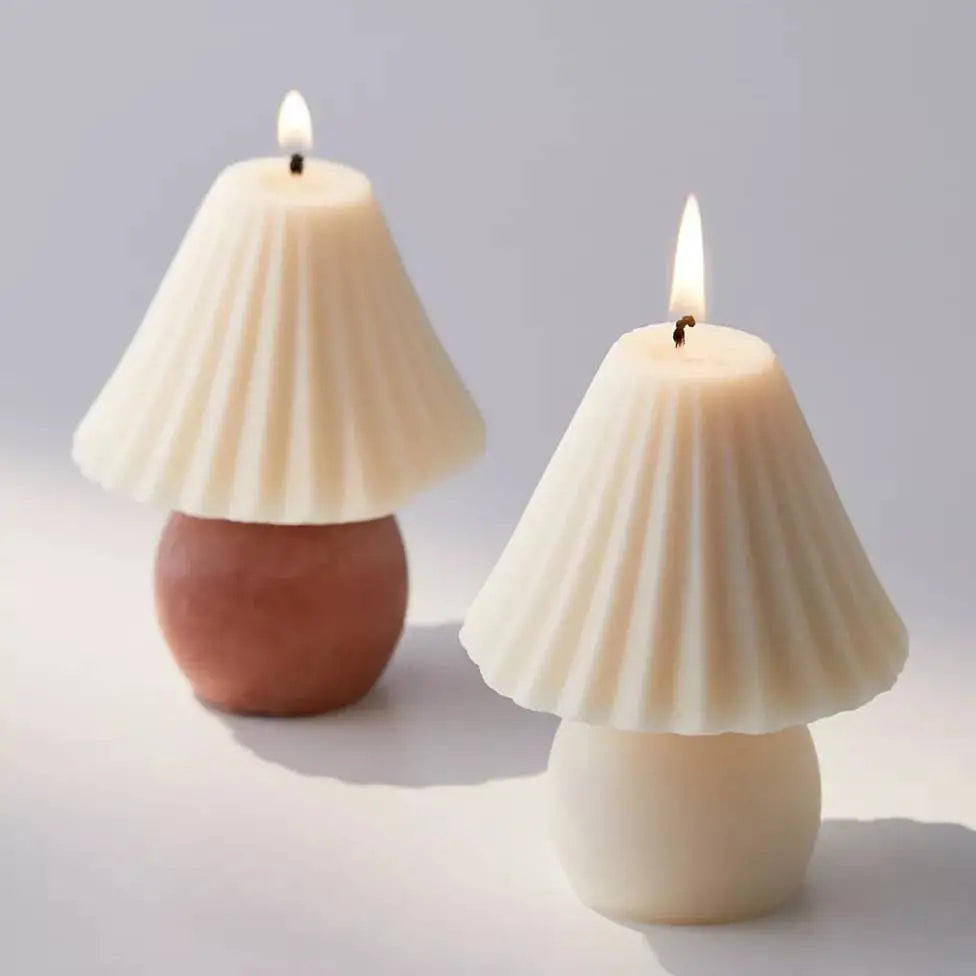 Lamp Shaped Soy & Beeswax Candle