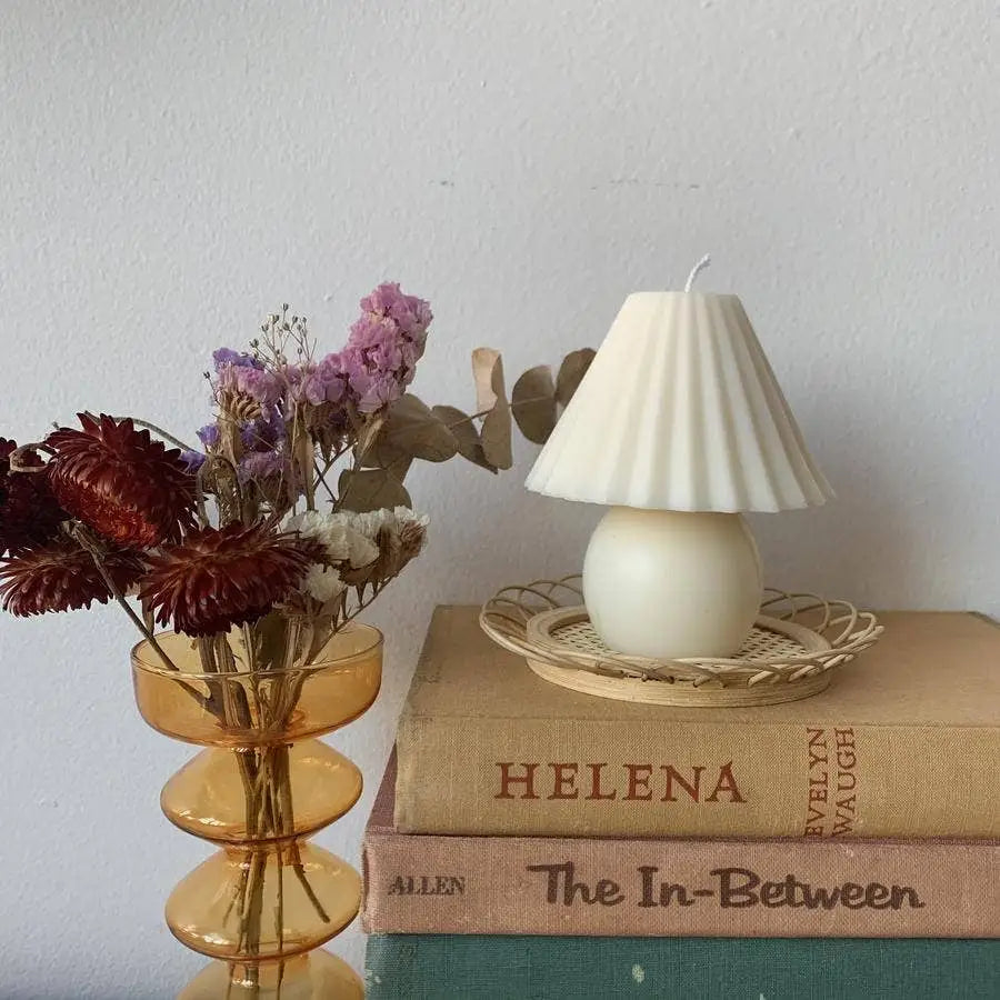 Lamp Shaped Soy & Beeswax Candle