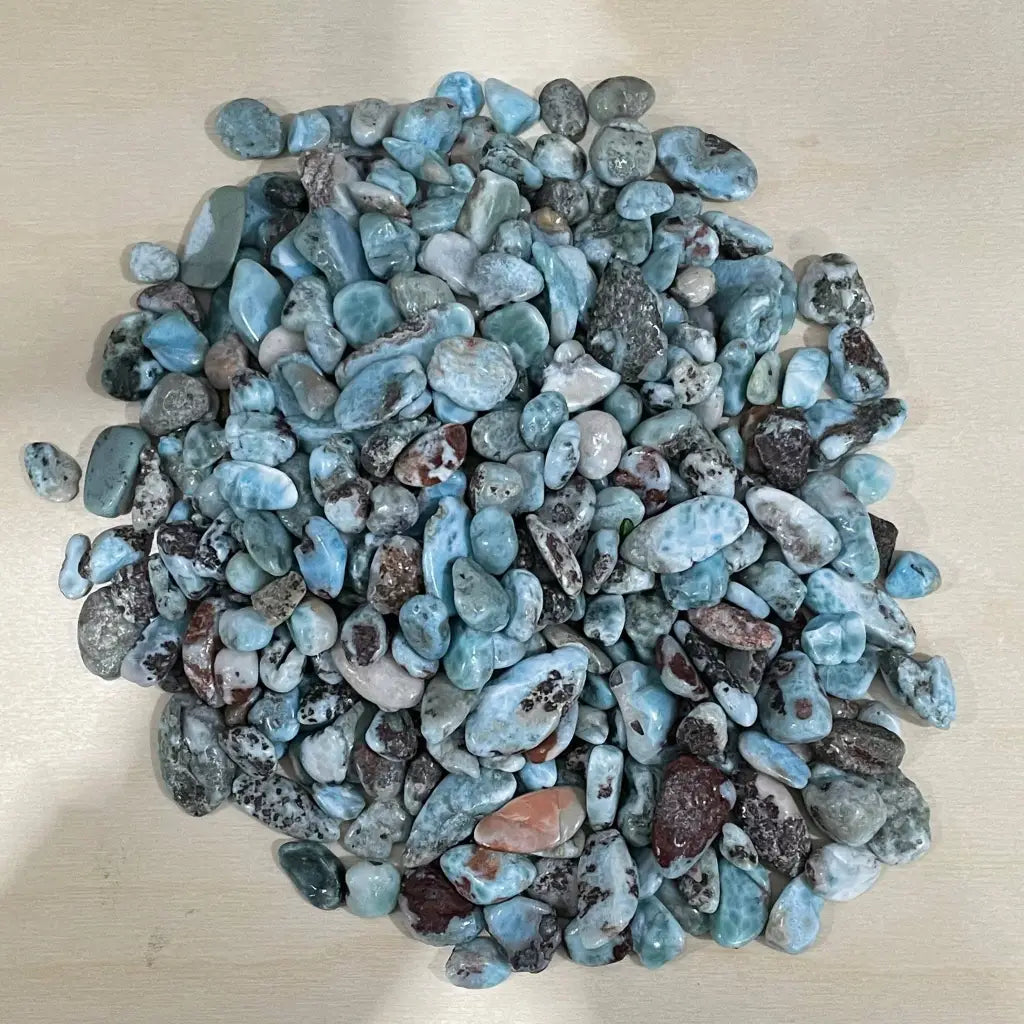Larimar Stone - Small Tumbled Rare Crystal