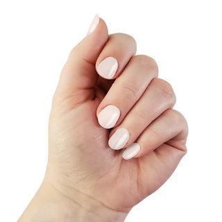 Light Pink Solid Neutral Nail Polish Stickers