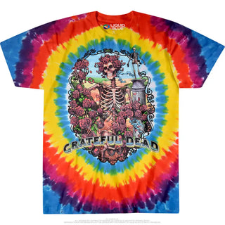 Liquid Blue - Grateful Dead Rainbow Bertha Tie-Dye T-Shirt