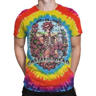 Liquid Blue - Grateful Dead Rainbow Bertha Tie-Dye T-Shirt