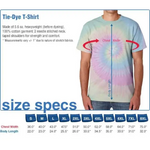 Liquid Blue - Grateful Dead Rainbow Bertha Tie-Dye T-Shirt
