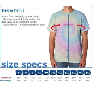 Liquid Blue - Grateful Dead Rainbow Bertha Tie-Dye T-Shirt