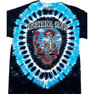 Liquid Blue Grateful Dead Steal Your Bertha Tie-Dye T-Shirt