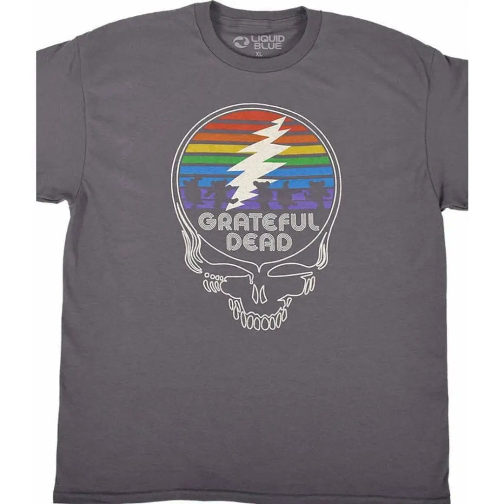 Liquid Blue: Spectrum SYF Grateful Dead T Shirt - Large