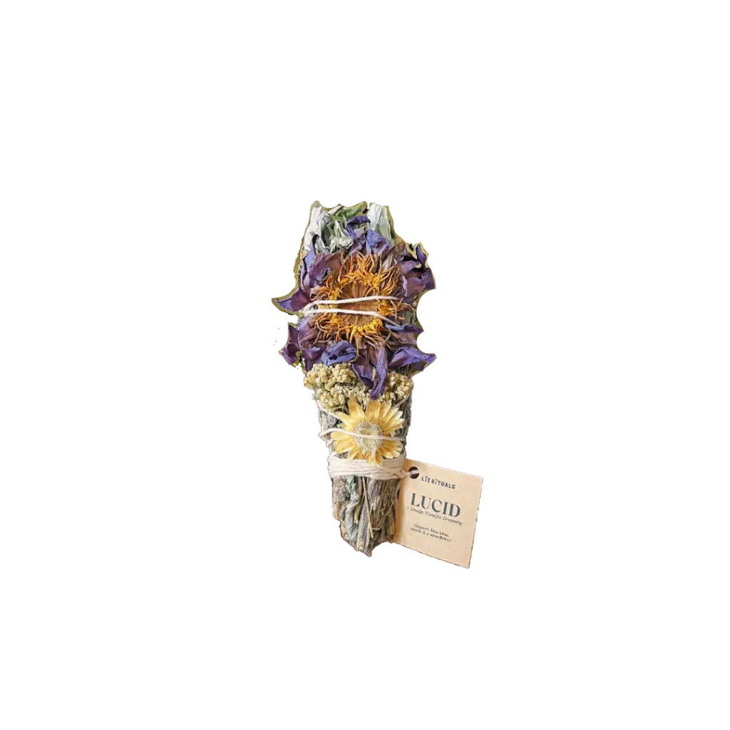 Lucid Smudge Wand - Mugwort Base