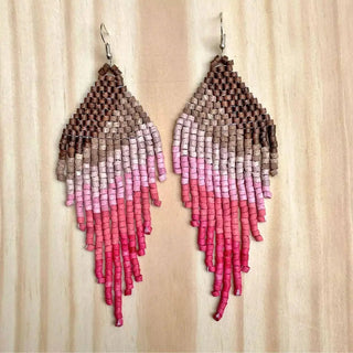 Clay Beaded Earrings - Tikal - earrings