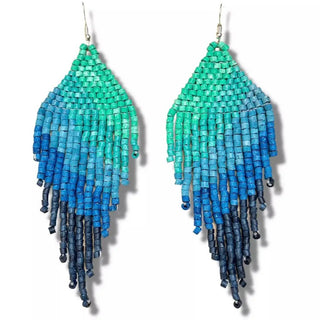 Clay Beaded Earrings - Tikal - Maldivia - earrings