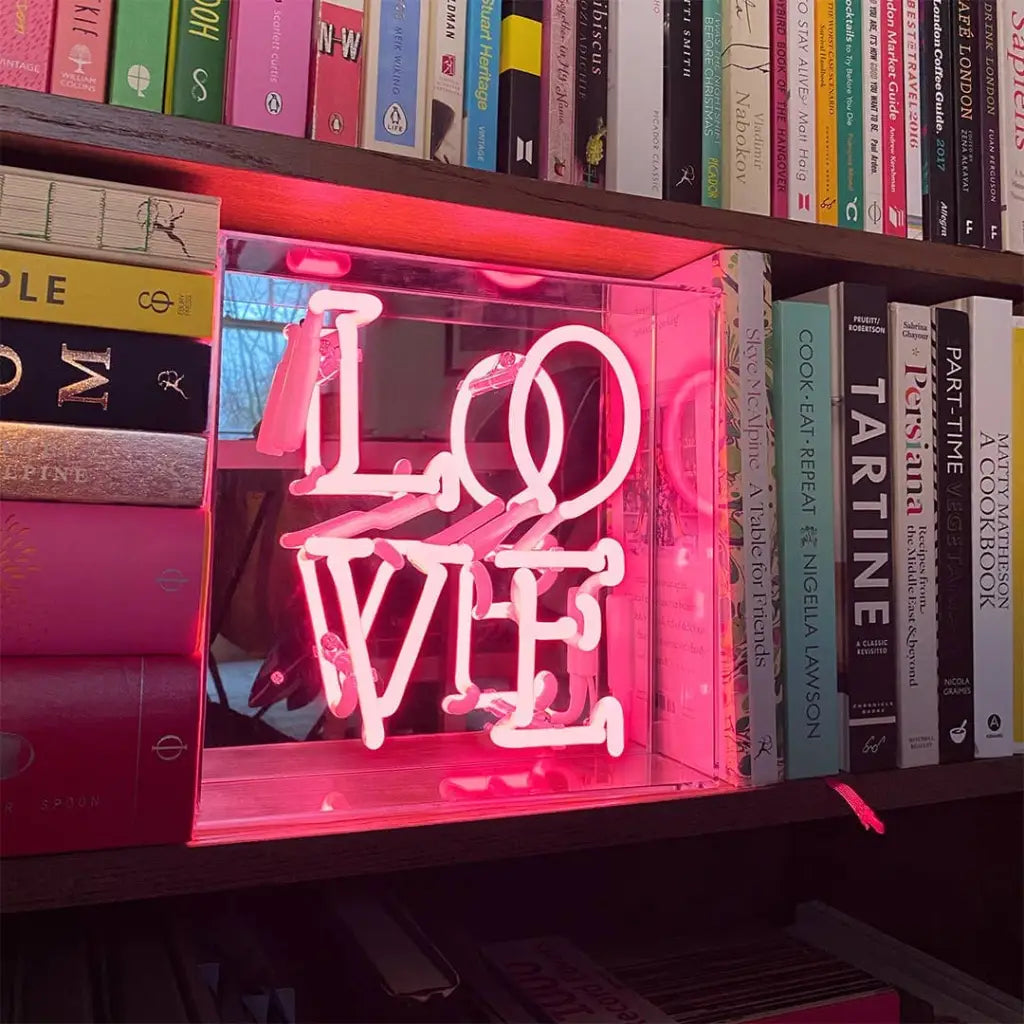 ’Love’ Acrylic Neon Light Box
