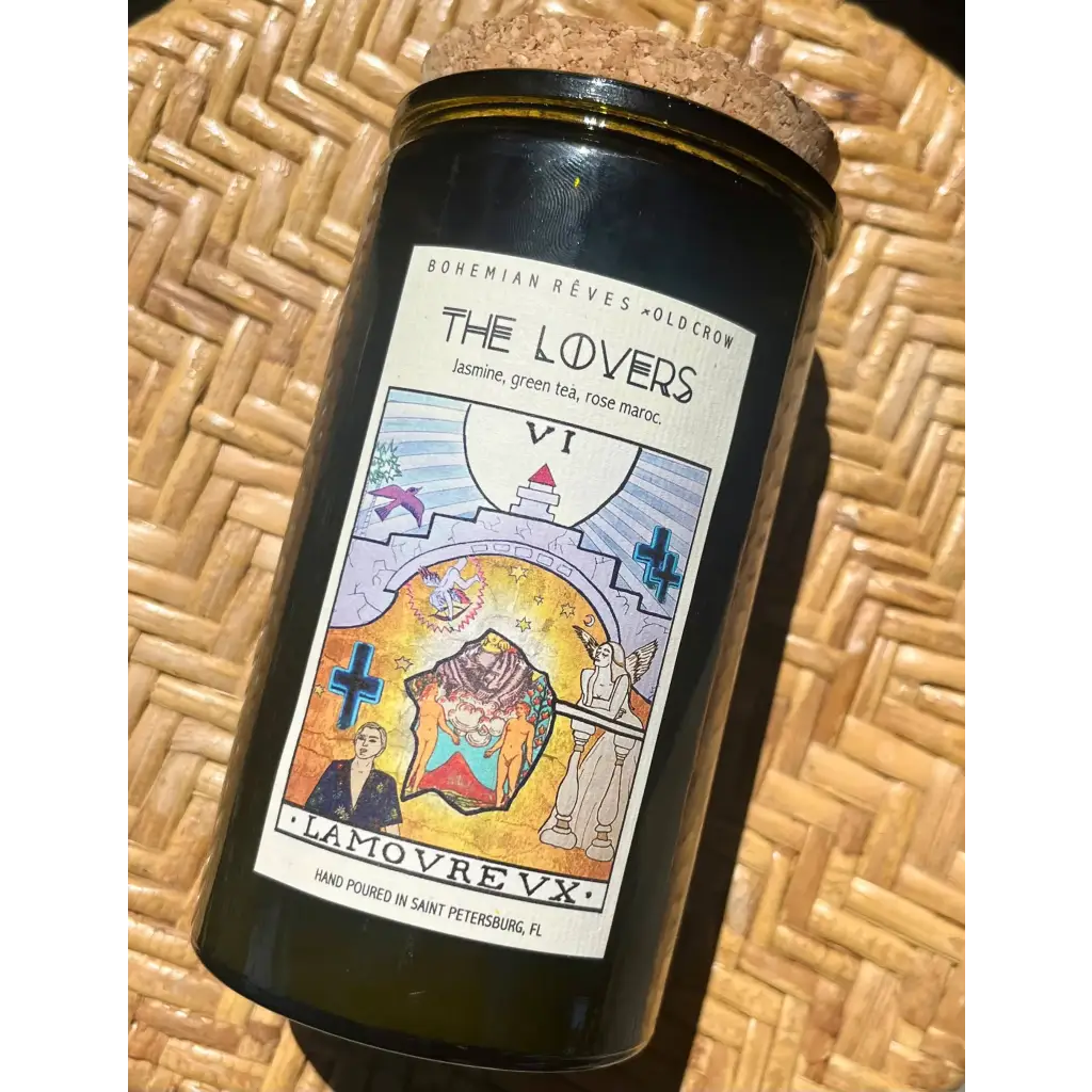 Lovers Intention Candle - Vintage Green