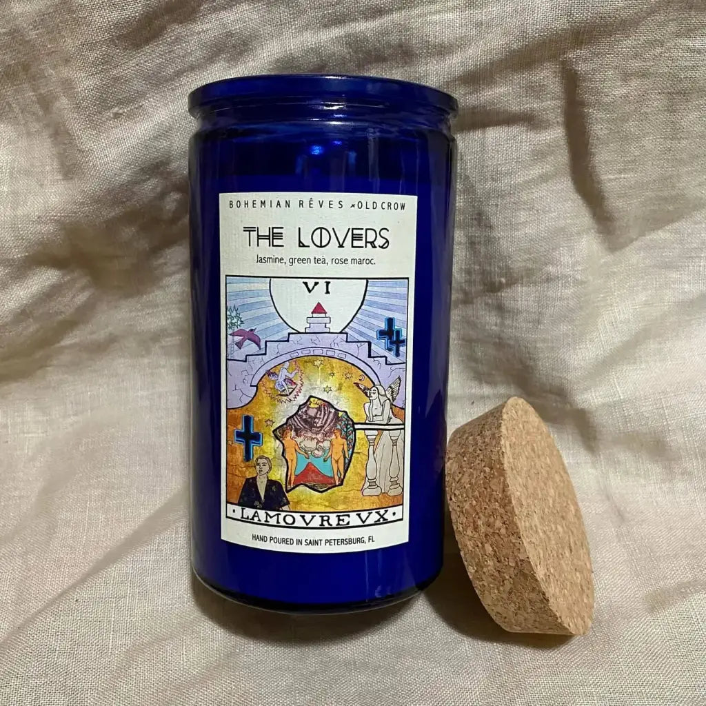 Lovers Intention Candle - Blue