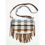 Maple Woven Cotton Crossbody Bag
