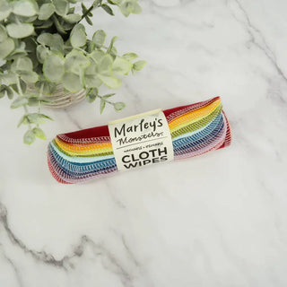 Cloth Wipes 12 Pack | Earthy Rainbow