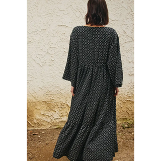 Midnight Open Front Kimono