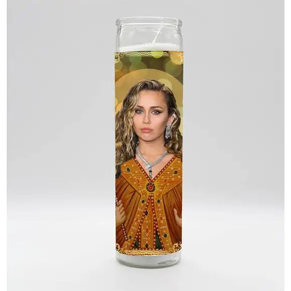 Miley Cyrus Candle