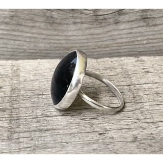 Black Onyx Sterling Silver Ring