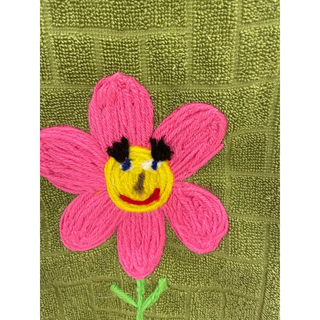 Flower Child Hippie Kitchen Towel