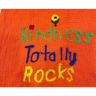 Kindness Totally Rocks Kitchen Towel