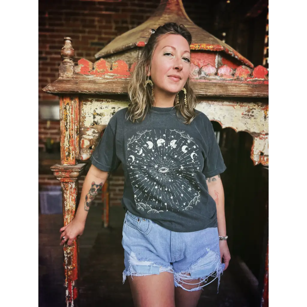 Moon Shirt - Celestial Stars