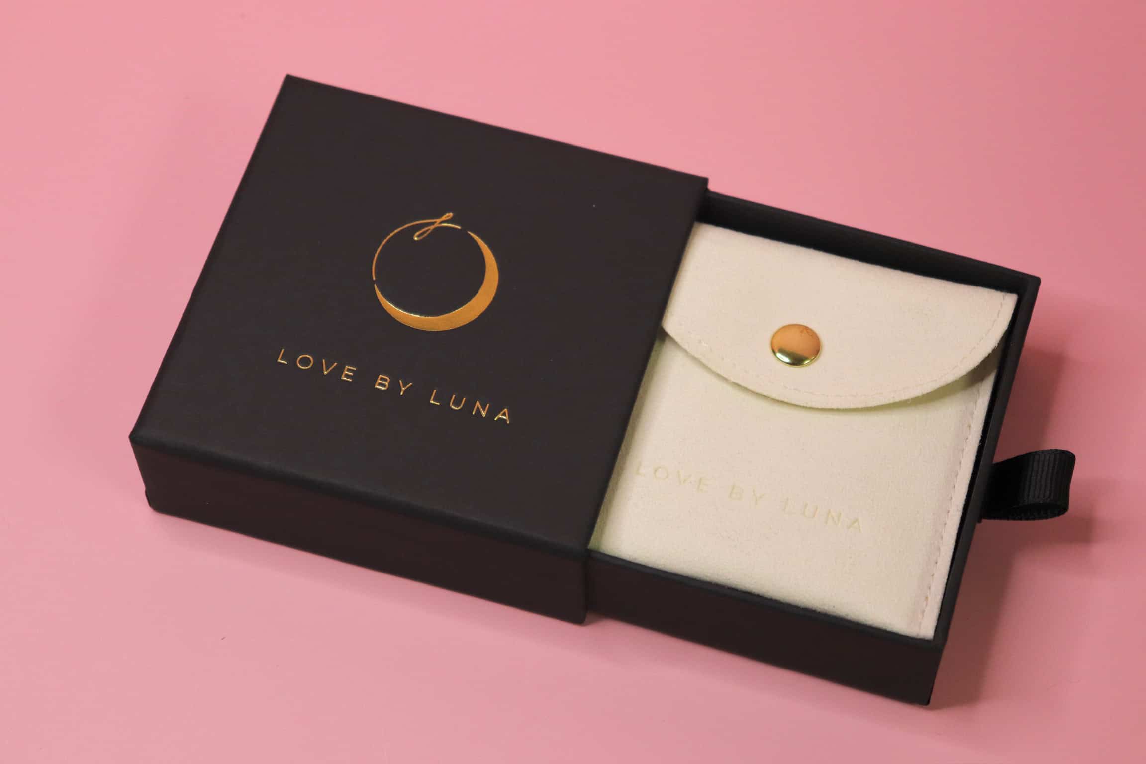 Vintage Crescent Moon Face Gold Pendant Necklace