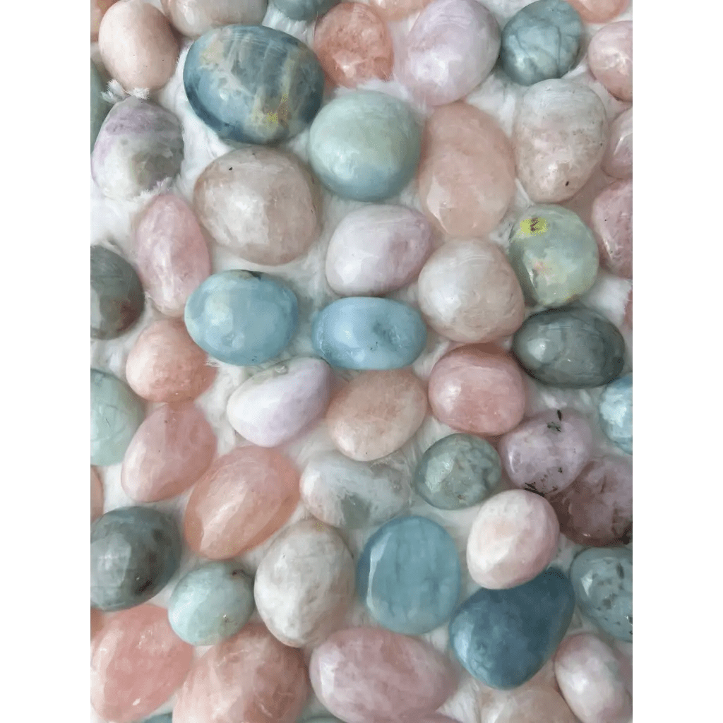 Morganite Crystal Tumble - The Boho Depot