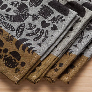 Myth Woven Cotton Jacquard Napkins Set of 4