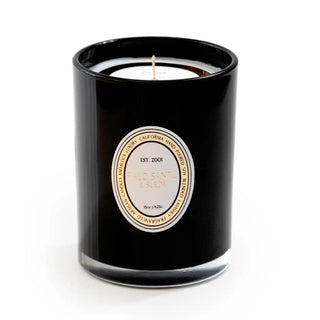 Palo Santo & Suede Glass Candle | 15oz