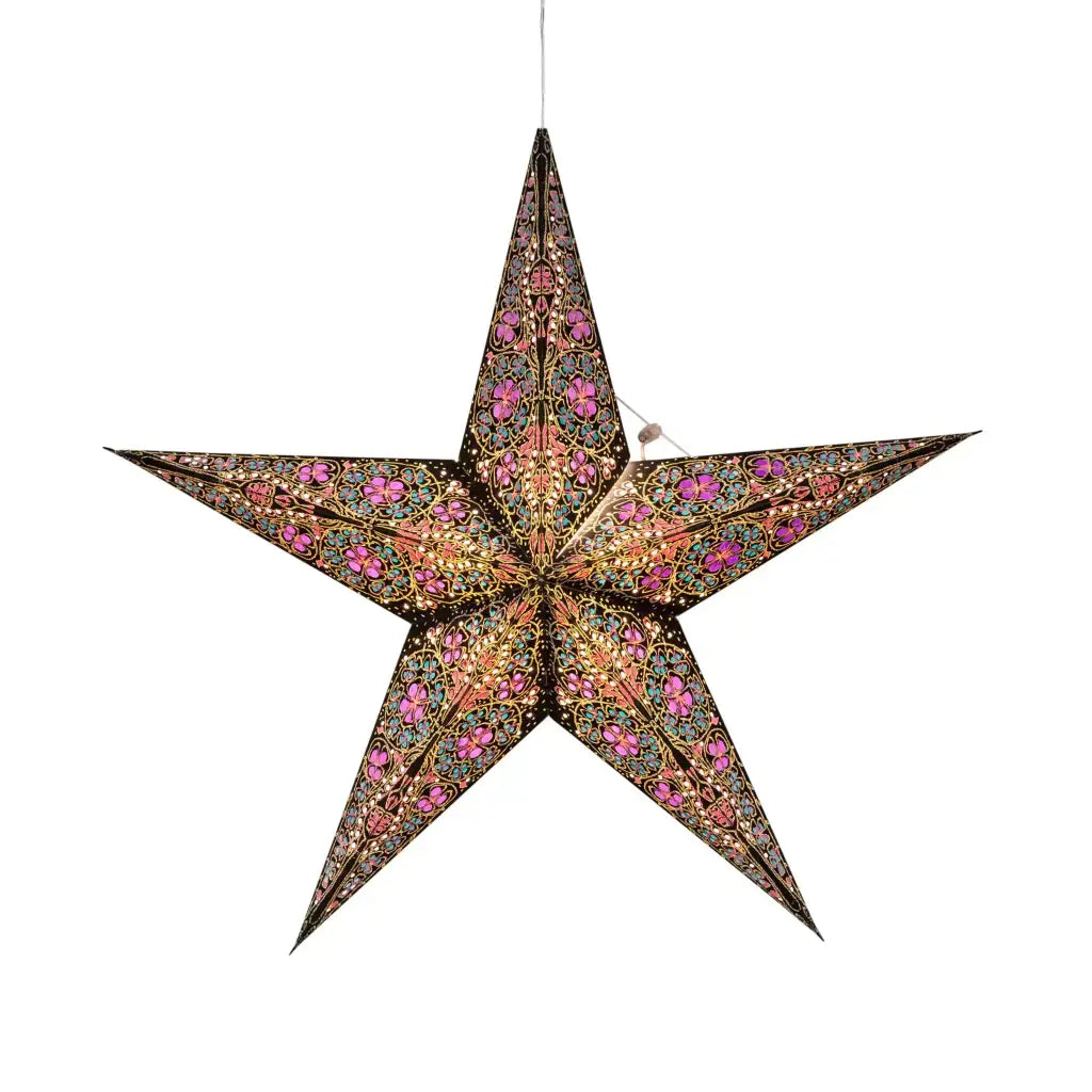 Paper Star Lantern Light by Artschatz Star Lights - 5 Point