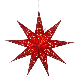 Paper Star Lantern Light by Artschatz Star Lights - 9 Point