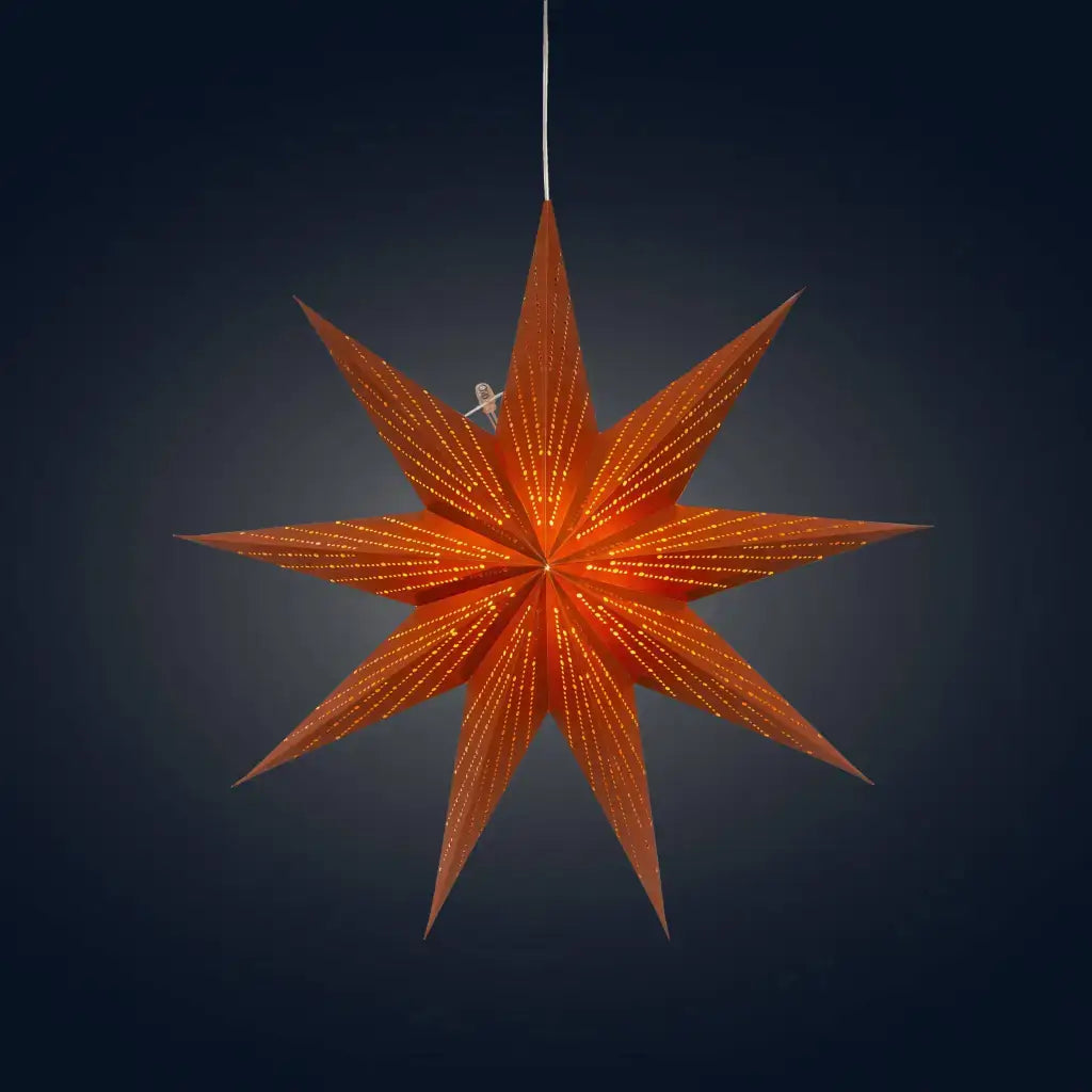 Paper Star Lantern Light by Artschatz Star Lights