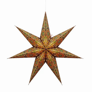 Paper Star Lantern Light by Artschatz Star Lights - 7 Point