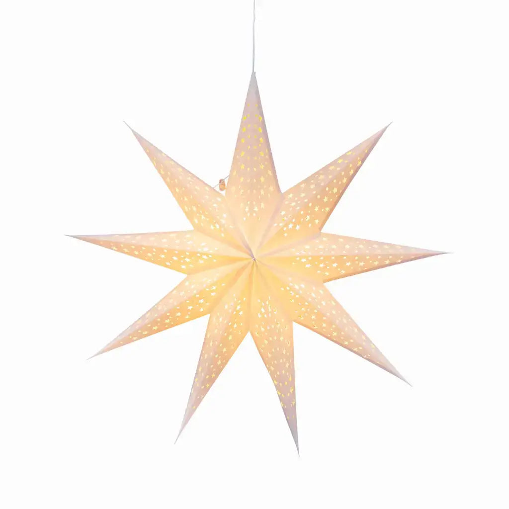 Paper Star Lantern Light by Artschatz Star Lights - 9 Point
