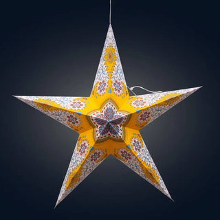 Paper Star Lantern Light by Artschatz Star Lights