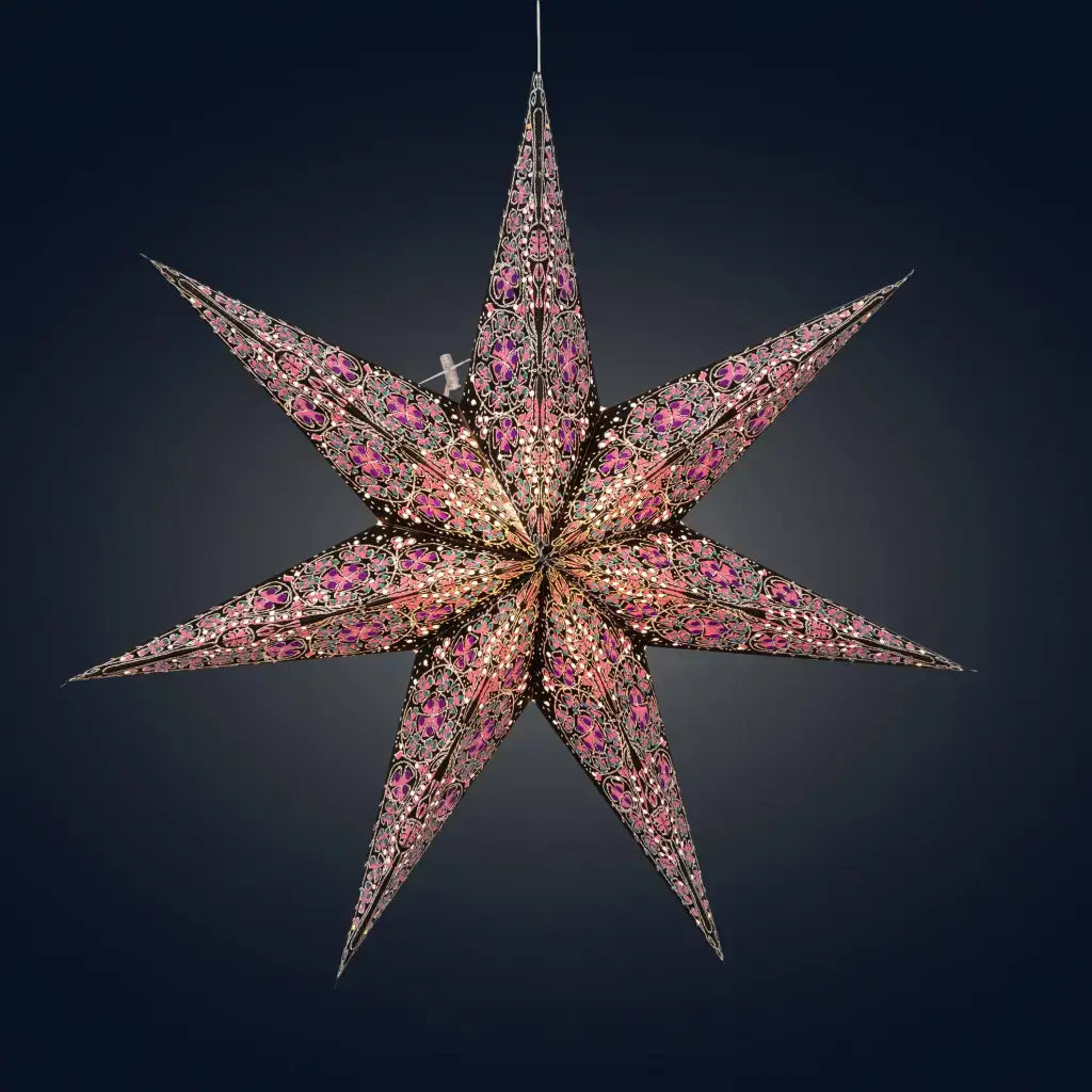 Paper Star Lantern Light by Artschatz Star Lights