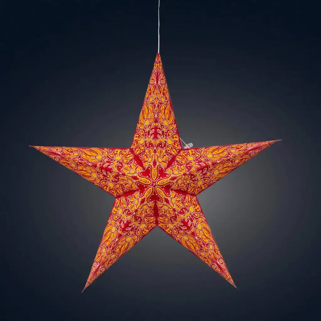 Paper Star Lantern Light by Artschatz Star Lights – The Boho Depot