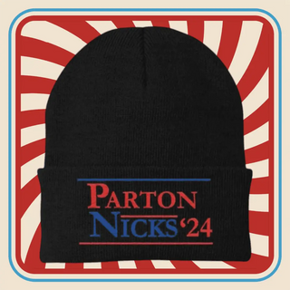 Parton Nicks 2024 Black Beanie