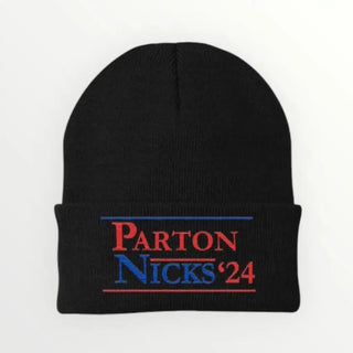 Parton Nicks 2024 Black Beanie