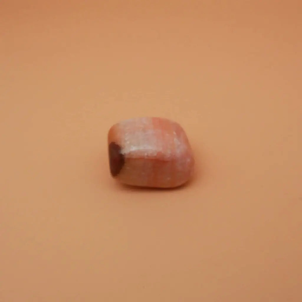 Peach Calcite Crystal Stone Tumbled - Crystals