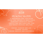 Peach Calcite Crystal Stone Tumbled - Crystals