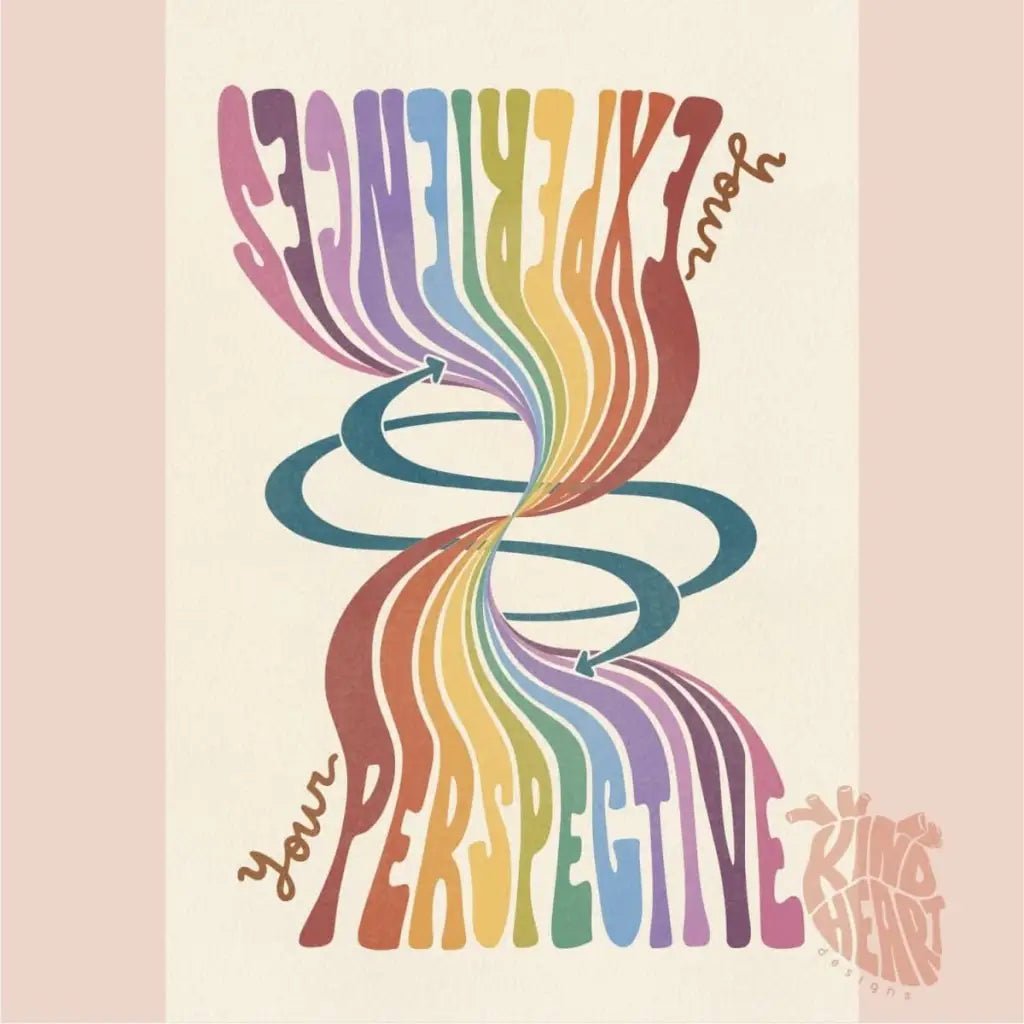 Perspective/Experiences Art Poster