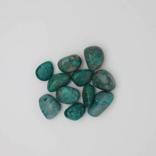 Peruvian Chrysocolla Crystal Tumbled Stone - Crystals