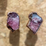 Pink Tourmaline Earrings