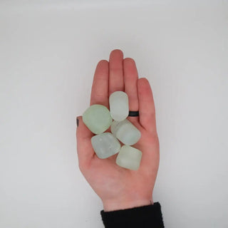 Pistachio Calcite Crystal Tumbles