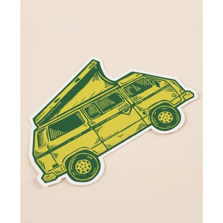 Pop Up Camper Sticker