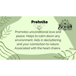Prehnite Crystal Tumbled Stone - Crystals